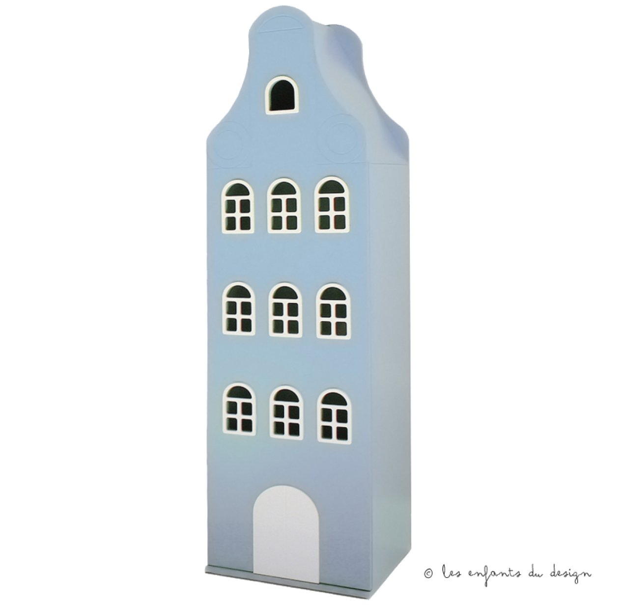 Armoire Amsterdam classique - Bleu clair